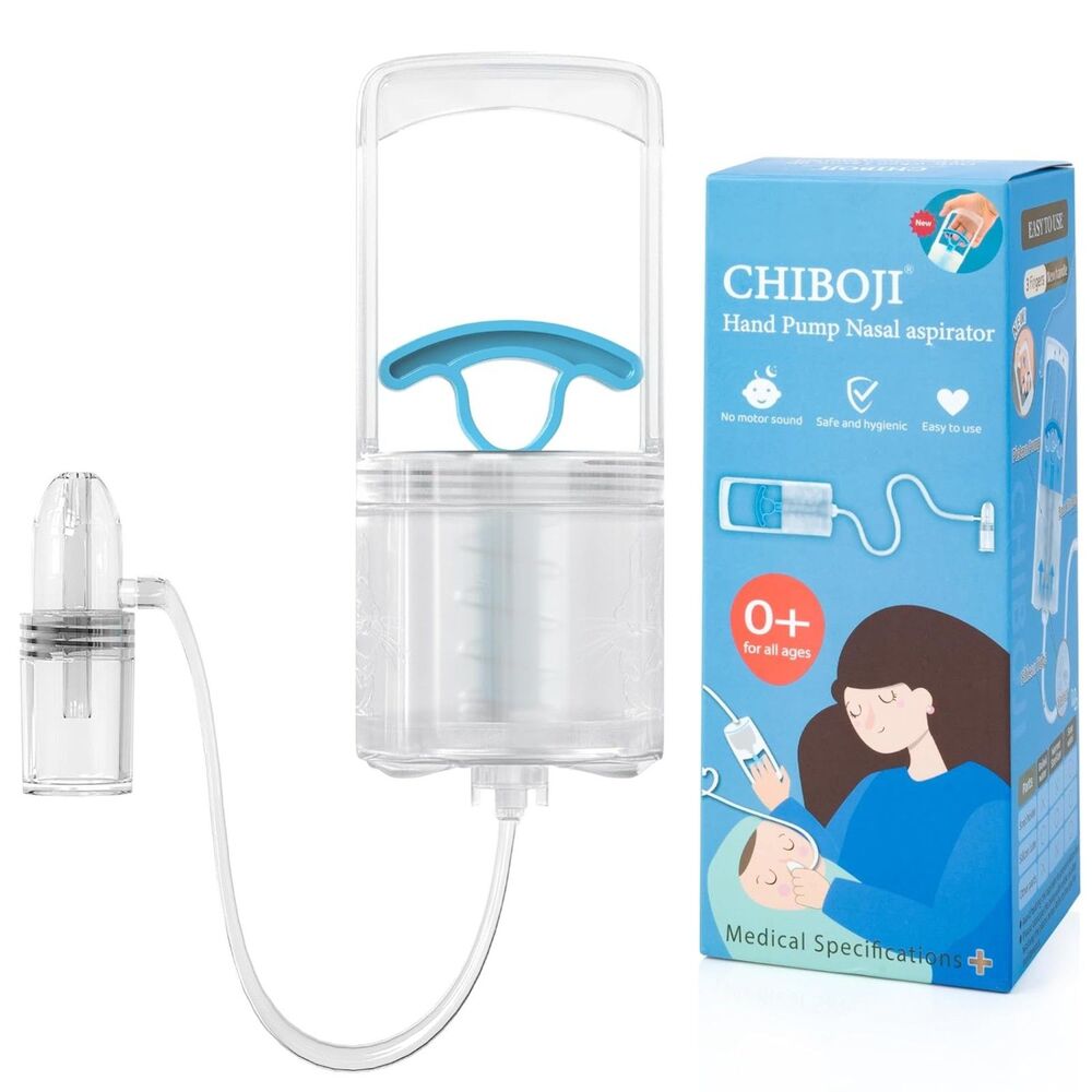Patented Nasal Aspirator for Baby and Toddler, Co-Branded with CHIBOJI